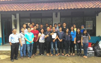 Kegiatan Bina Desa Himpunan Mahasiswa Teknik Kimia UNPAR: Evaluasi Tahap 2 Pemasangan Penyaring Air