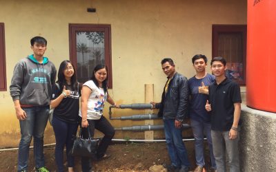 Kegiatan Bina Desa Himpunan Mahasiswa Teknik Kimia: Evaluasi Tahap 1 Pemasangan Penyaring Air