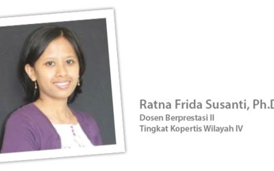 Ratna Frida Susanti,Ph.D.: Dosen Berprestasi Tingkat Kopertis (Koordinator Perguruan Tinggi Swasta) Wilayah IV tahun 2016