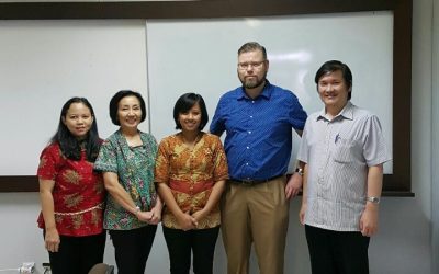 Kunjungan dari Ass.Prof. Dr. Ir. Boelo Schuur, Twente University, Belanda