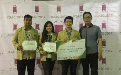 Mahasiswa Teknik Kimia UNPAR Raih Juara dalam Plant Design Competition IChEC 2017