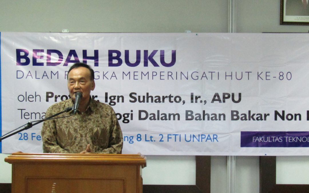 Prof. Dr. Ign Suharto, Ir., A.P.U. : “Mulailah yang terakhir, akhirilah yang awal”