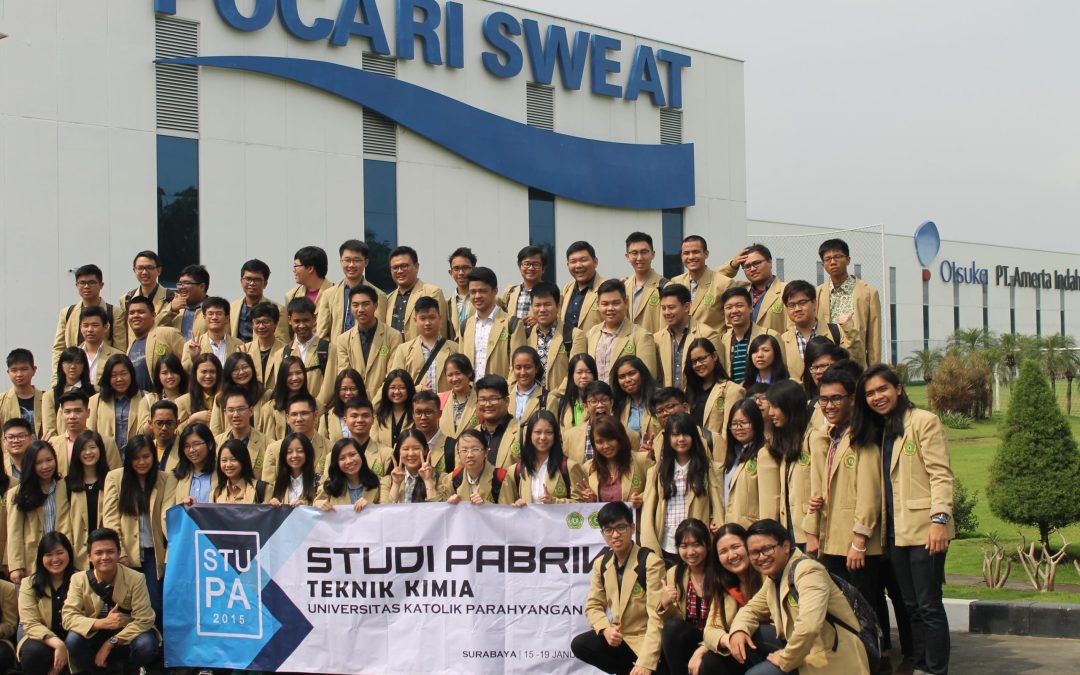 Studi Pabrik Mahasiswa Program Studi Teknik Kimia Angkatan 2015 dan 2016
