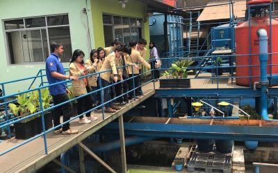 Kunjungan Mahasiswa TK UNPAR ke Instalasi Pengolahan Limbah PT Putera Mulia Terang Indah