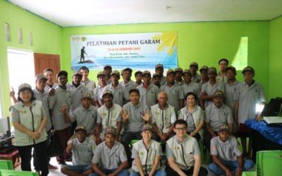 Begini Kegiatan Pelatihan Petani Garam di Kabupaten Kupang
