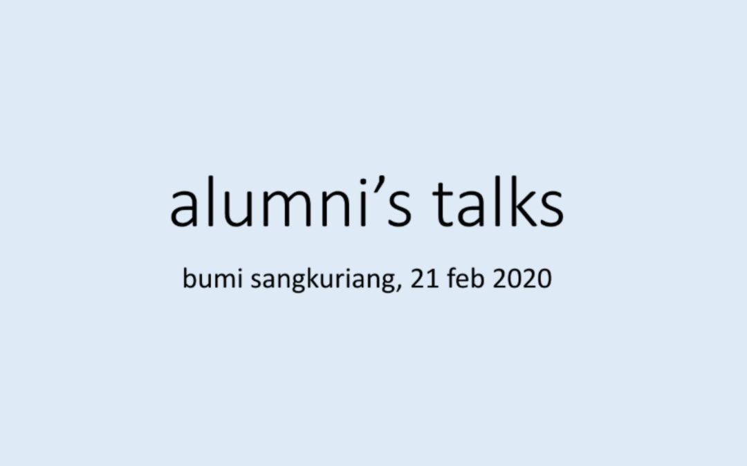 Alumni’s Talk pada Pelepasan Wisuda FTI