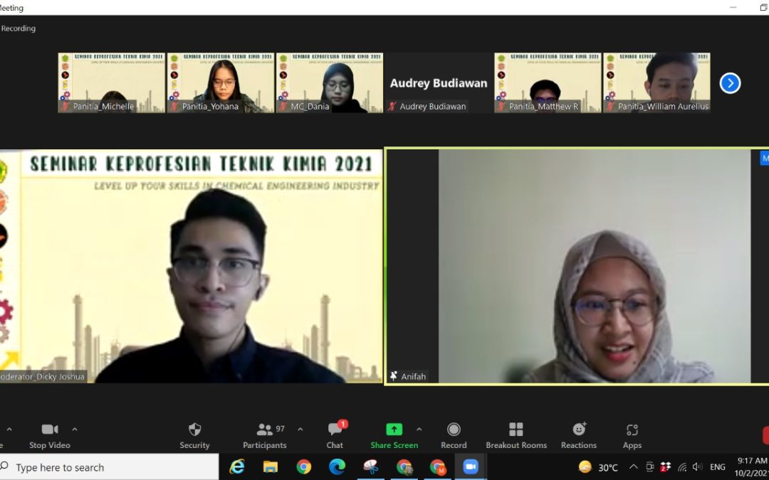 Seminar Keprofesian Teknik Kimia 2021: Level Up Your Skills in Chemical Engineering Industry