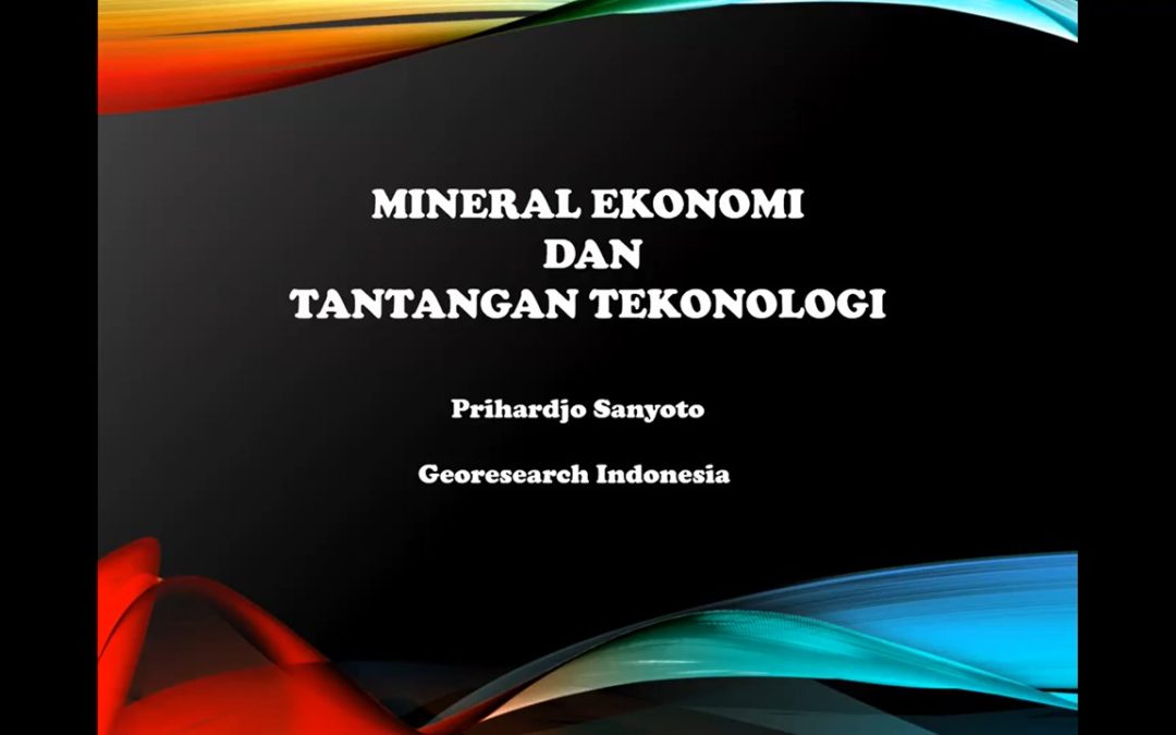 Kuliah Tamu terkait Potensi Mineral Indonesia