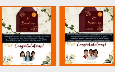 Lomba Rancang Pabrik, Mahasiswa UNPAR Sabet 2 Juara di Indonesia Chemical Engineering Challenge 2022