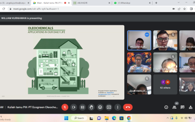 Kuliah tamu dari PT. Ecogreen Oleochemical
