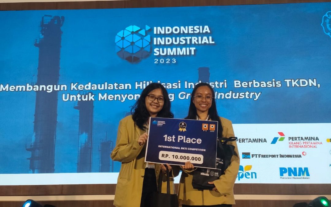 Tim Mahasiswa FTI Unpar Raih Juara 1 dalam International BKTI Competition 2023