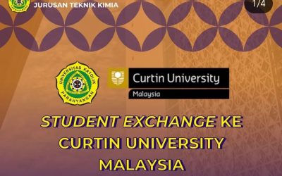 Mahasiswa Teknik Kimia UNPAR Lolos Program ICT ke Curtin Malaysia