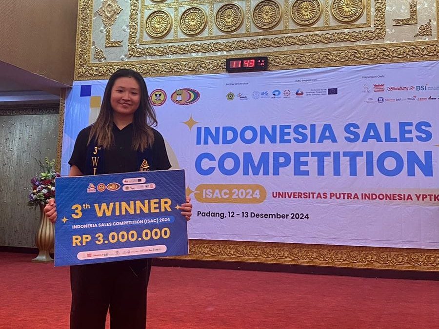 Abel dan Perjalanannya Menjelajah Dunia Baru Lewat Indonesia Sales Competition 2024