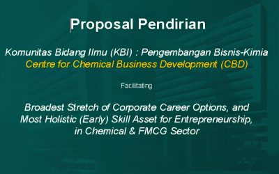 Chemical Business Development resmi menjadi KBI di Teknik Kimia – UNPAR